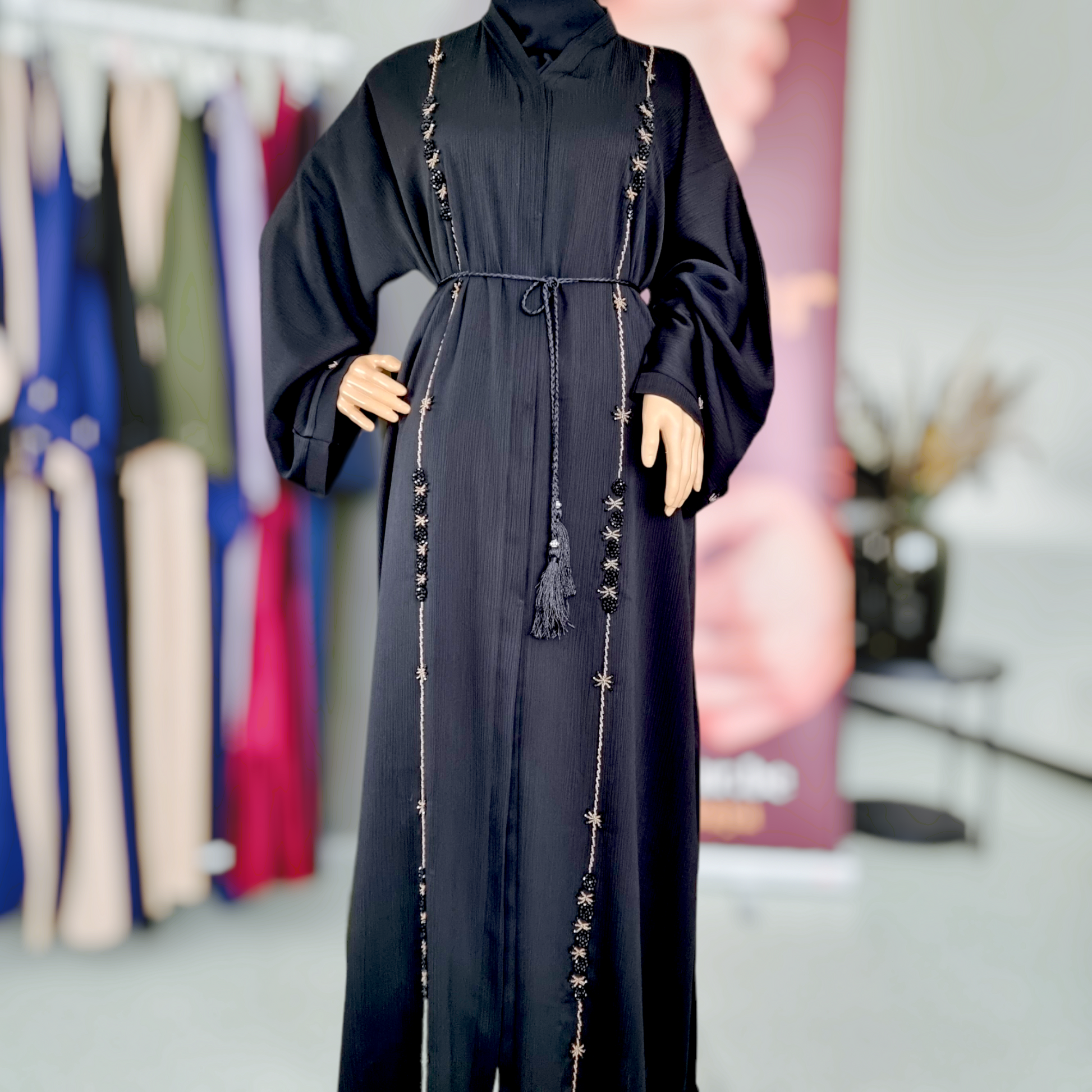 Zwarte abaya 2024